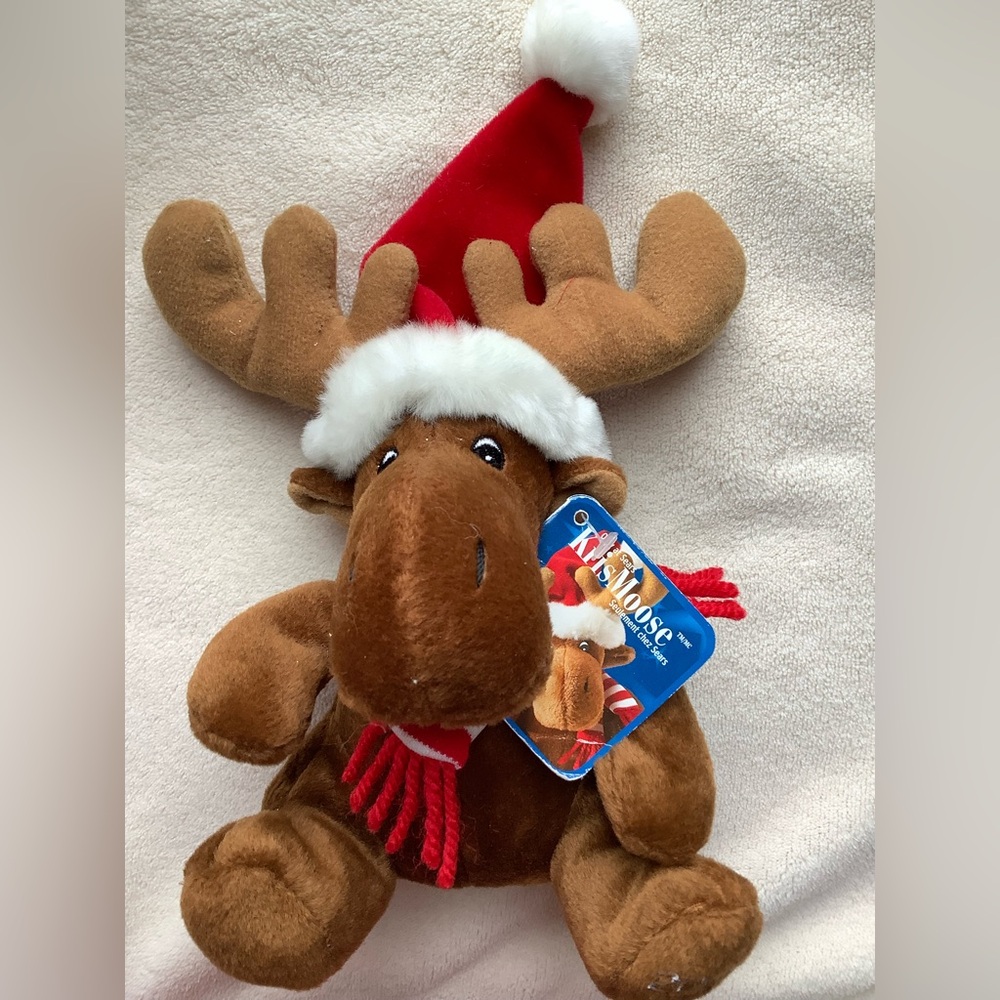 SEARS Vintage Holiday Plush 7 Pce Set 1999 to 2005 Stuffed Animal Christmas Lot - Picture 11 of 16